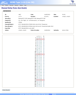 GEMS Type 1.4.6. Release - Manual Entry Form