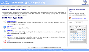 GEMS Pilot Type Homepage